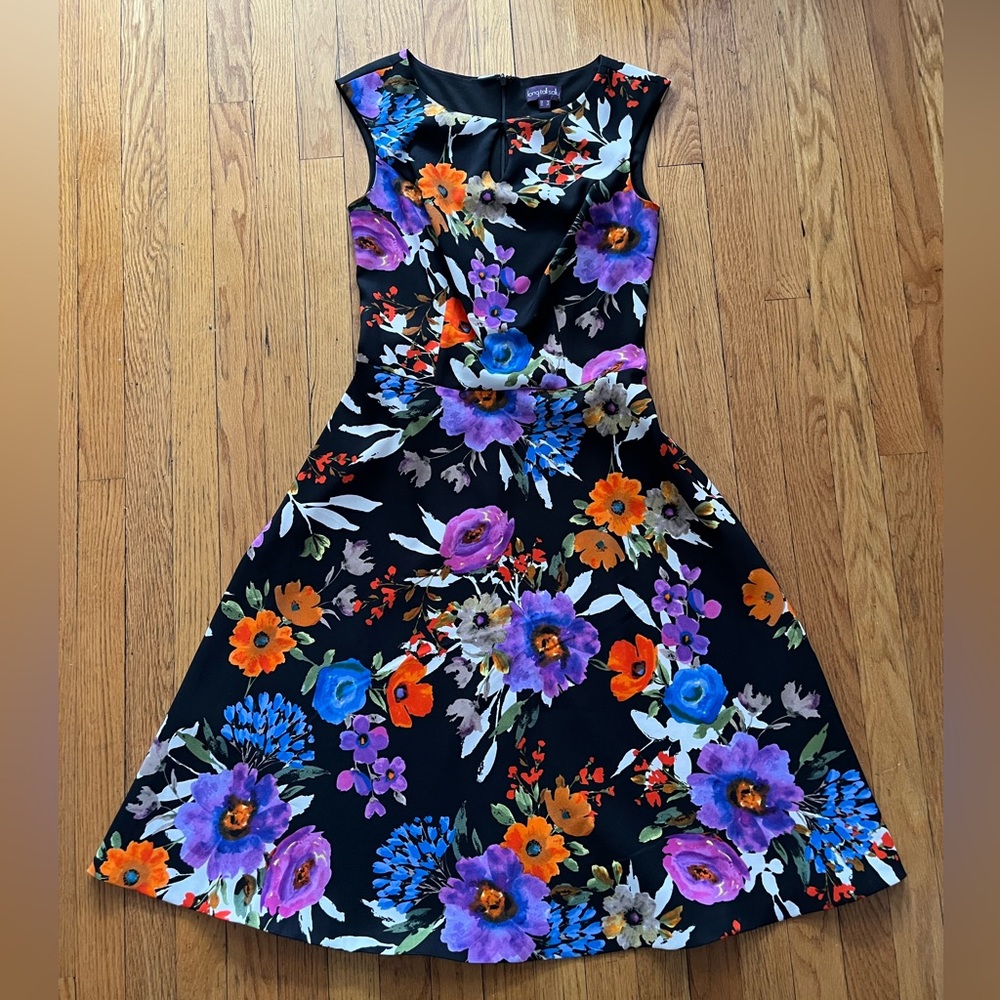 Long Tall Sally floral dress, size 6.